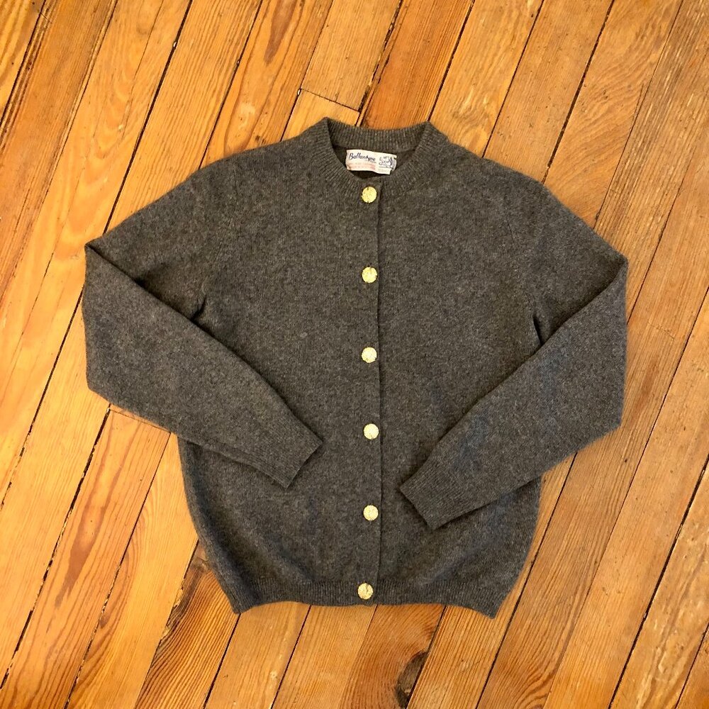 Vintage Ballantyne of Peebles Cashmere Cardigan
